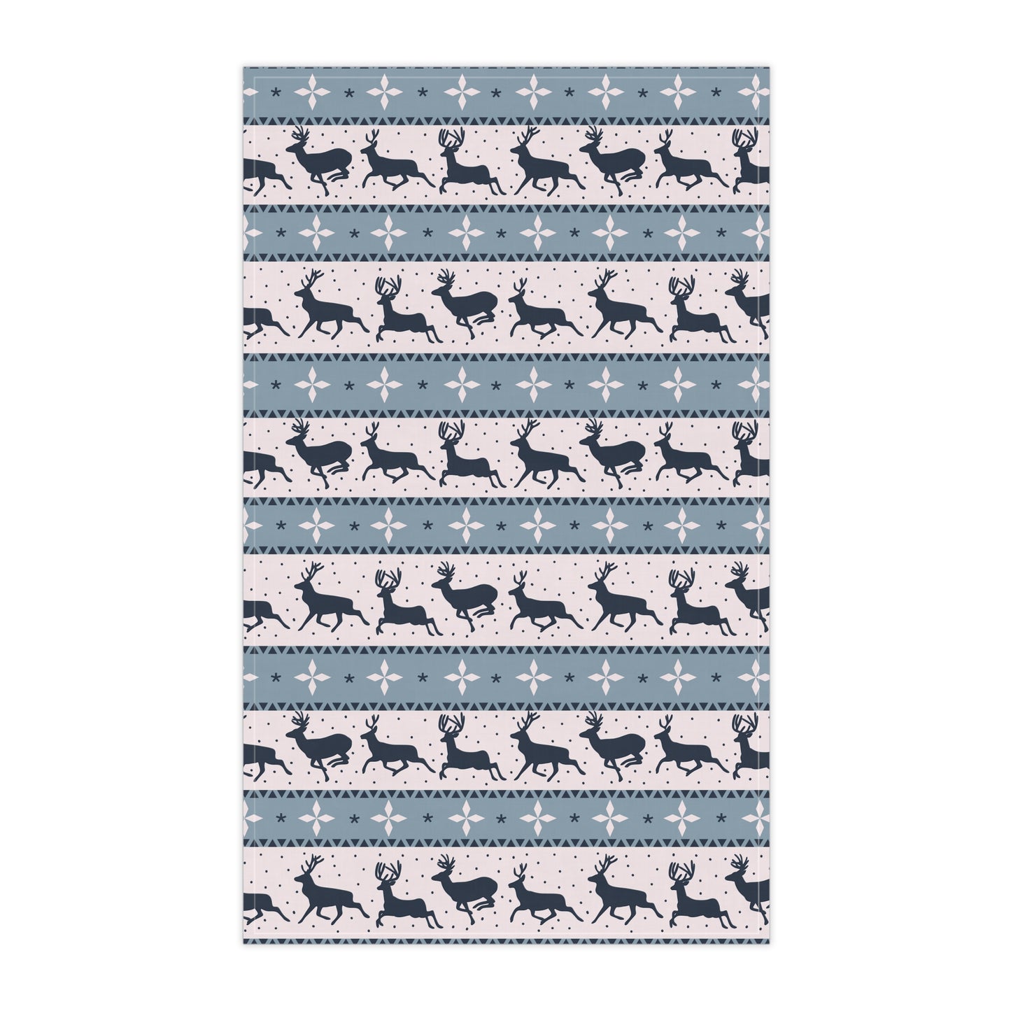 Festive Reindeer Cotton Tea Towel