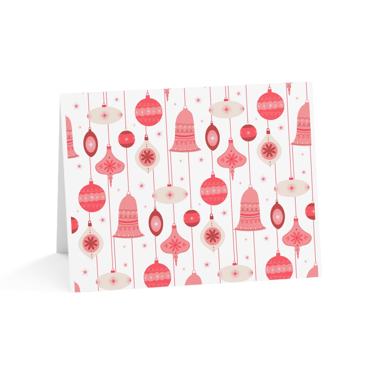 Festive Holiday Greeting Cards Set - 1, 10, 30, or 50 Pcs