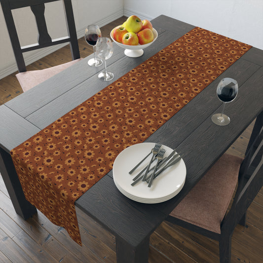 Table Runner - Sunflowers Wheat Golden Colors