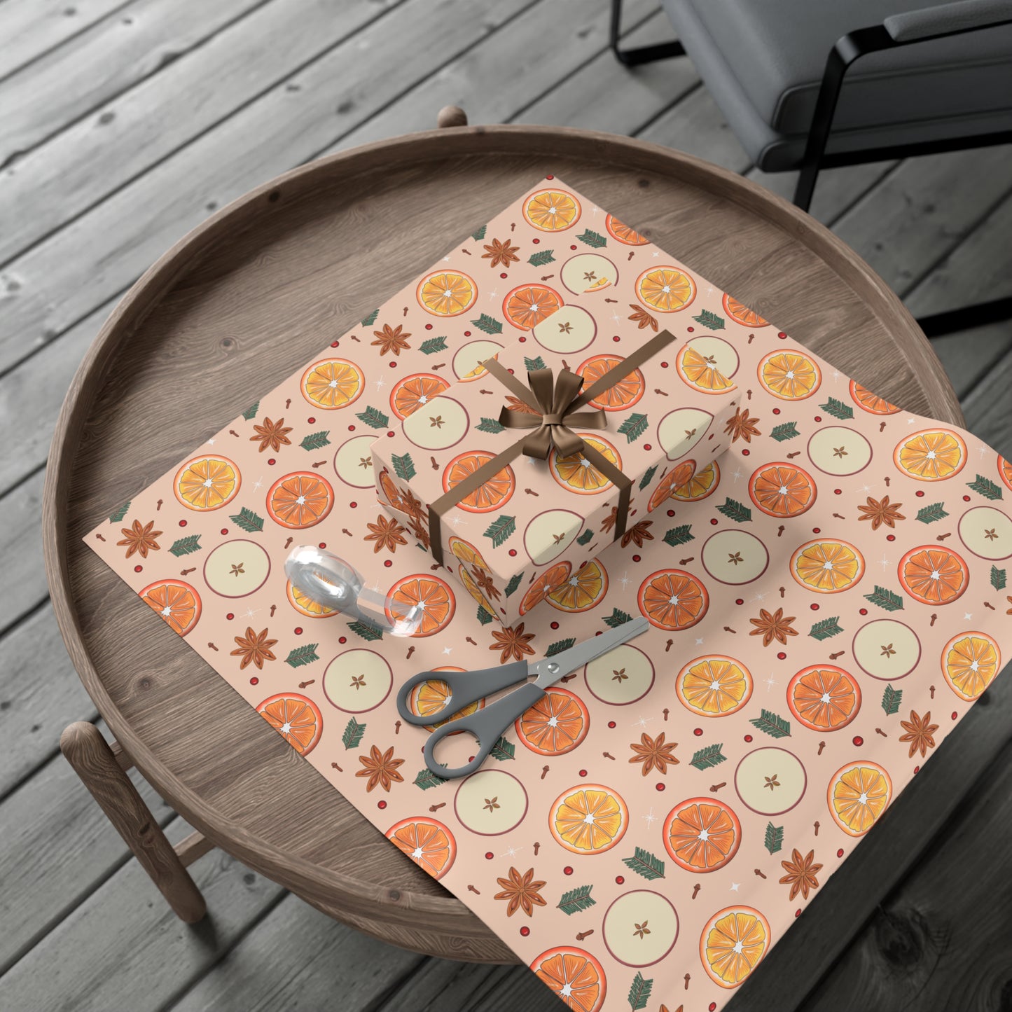 Citrus Spice Artisan Gift Wrap