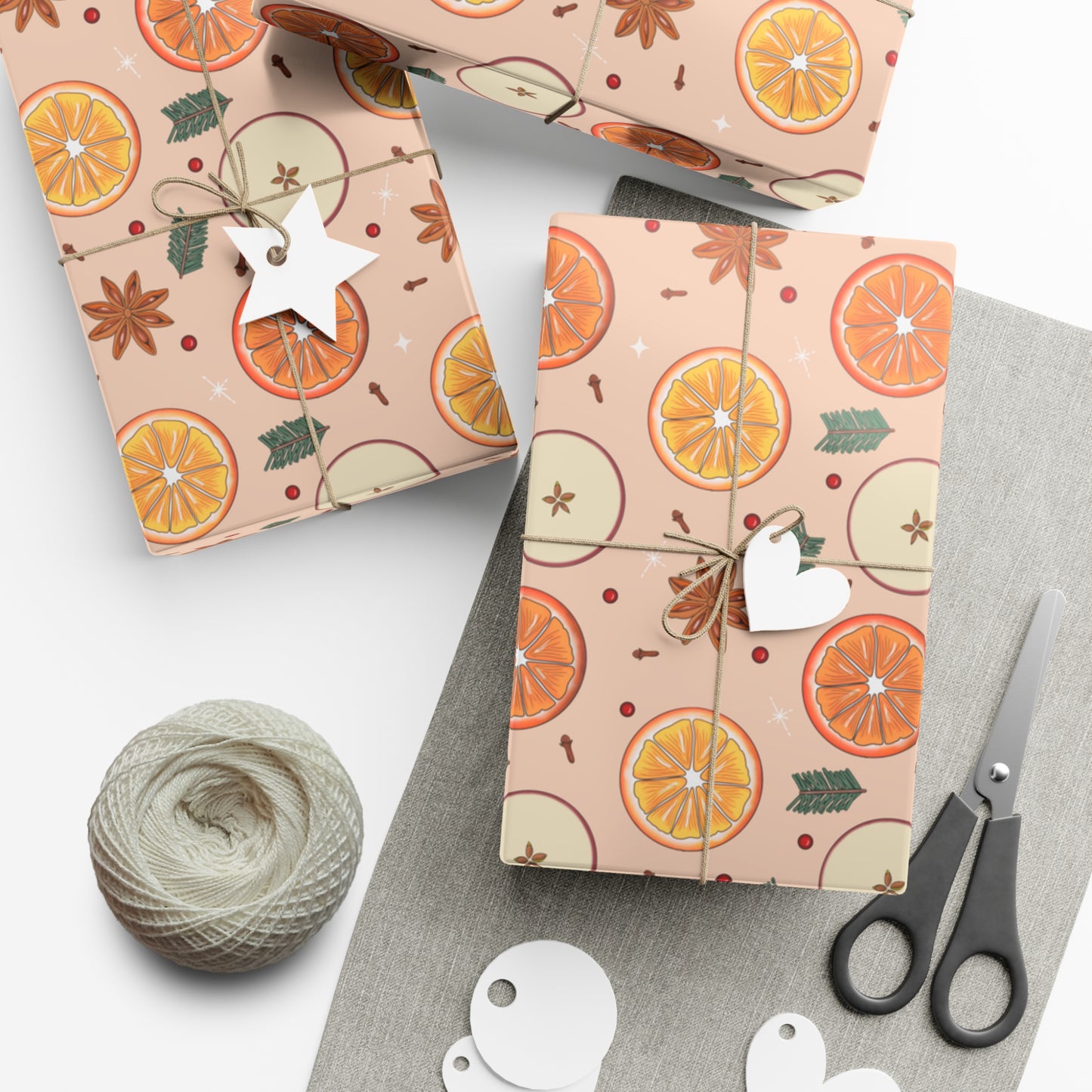 Citrus Spice Artisan Gift Wrap