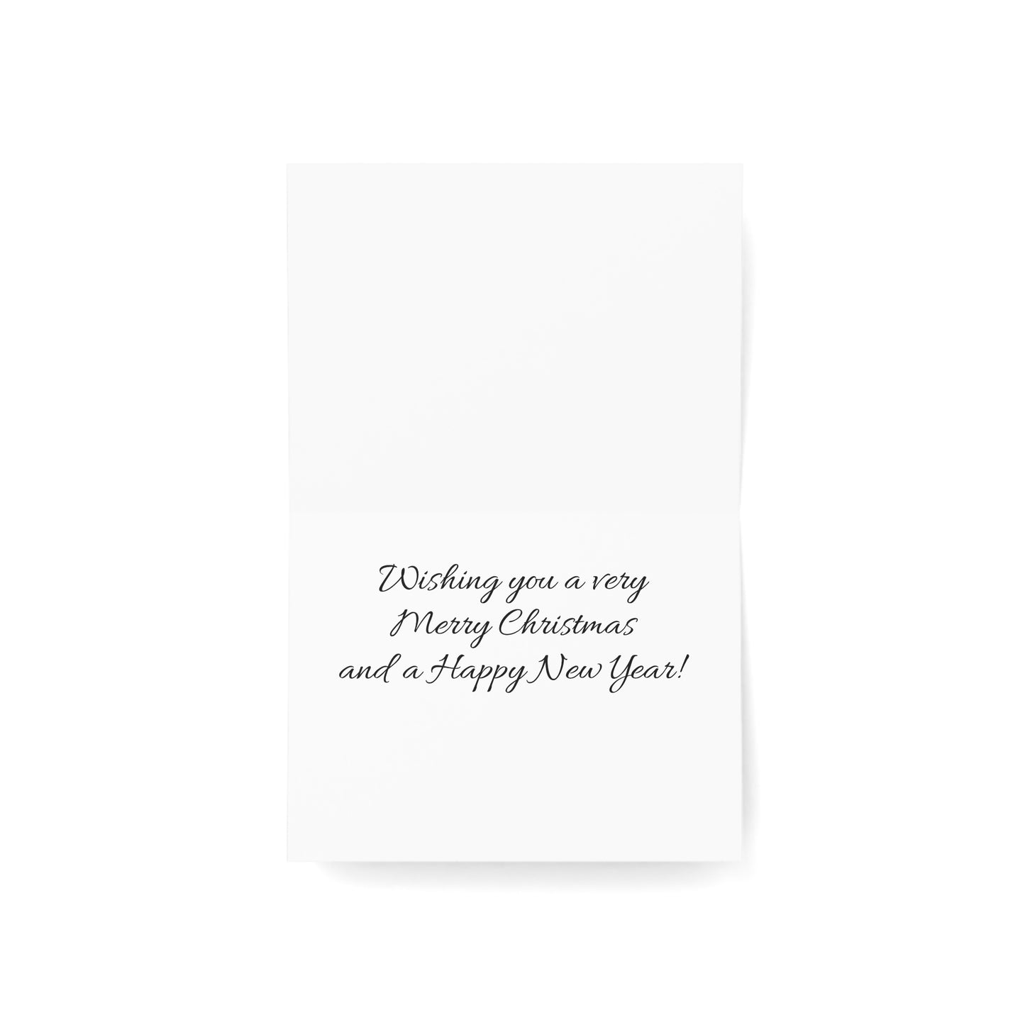 Festive Holiday Greeting Cards Set - 1, 10, 30, or 50 Pcs