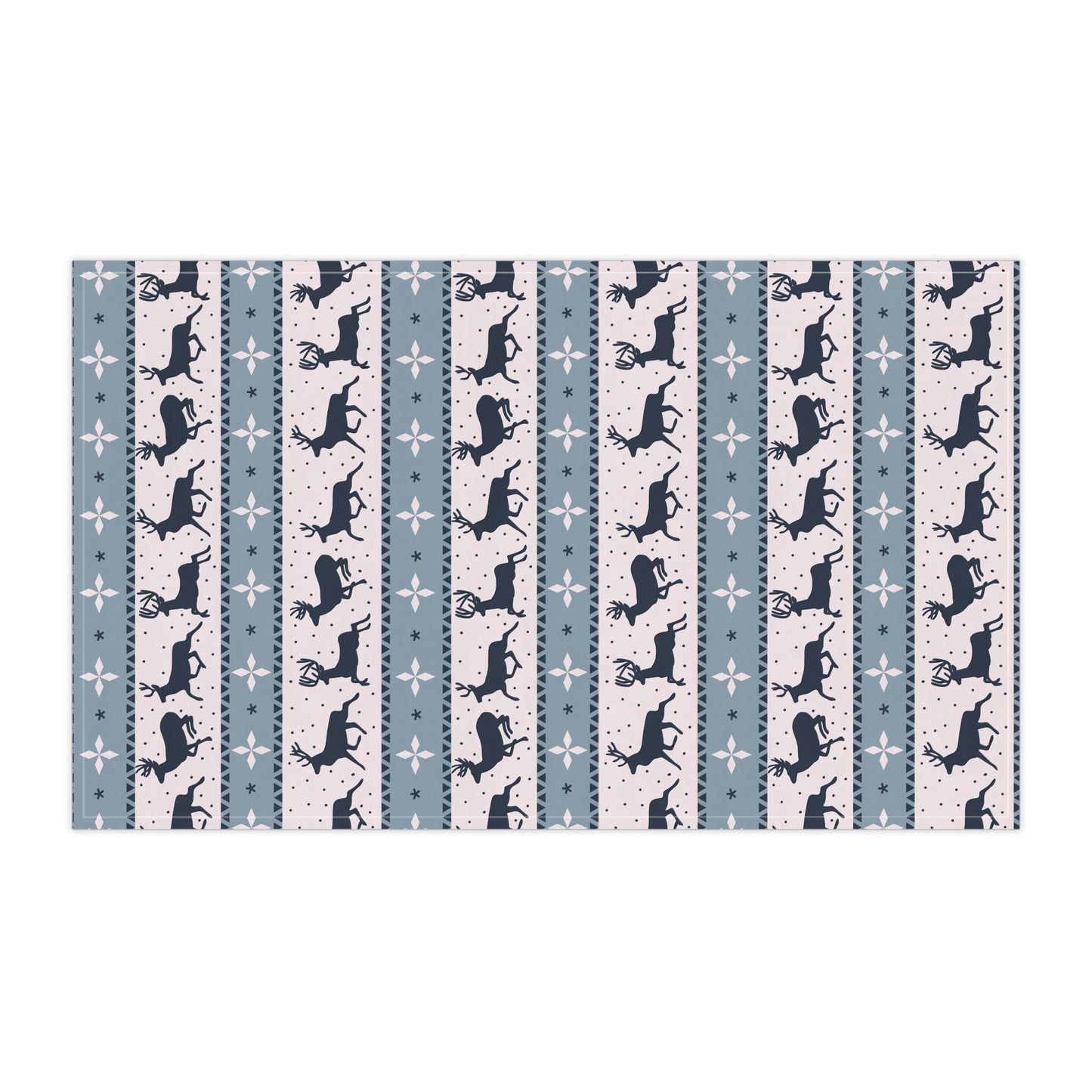 Festive Reindeer Cotton Tea Towel