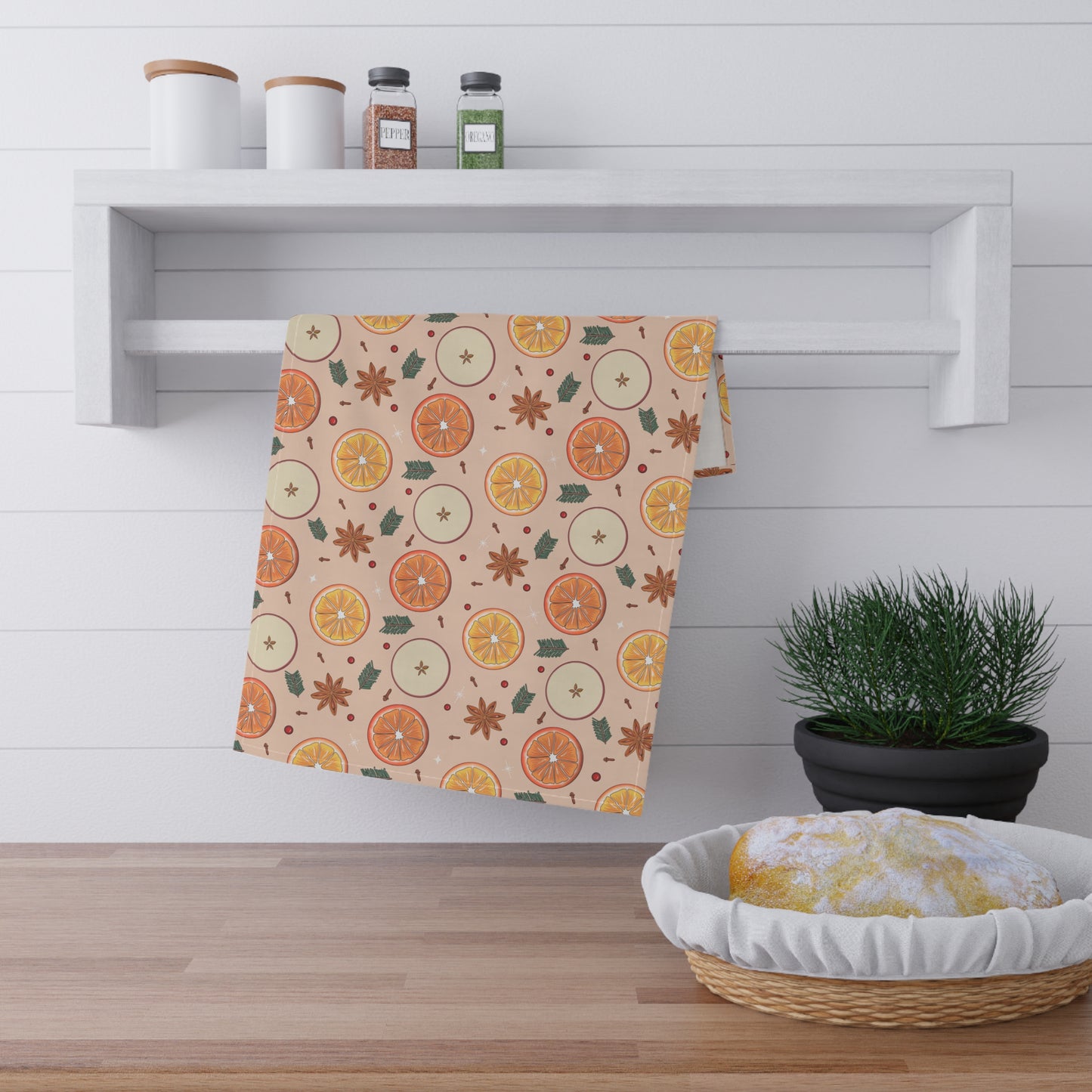 Citrus Spice Tea Towel