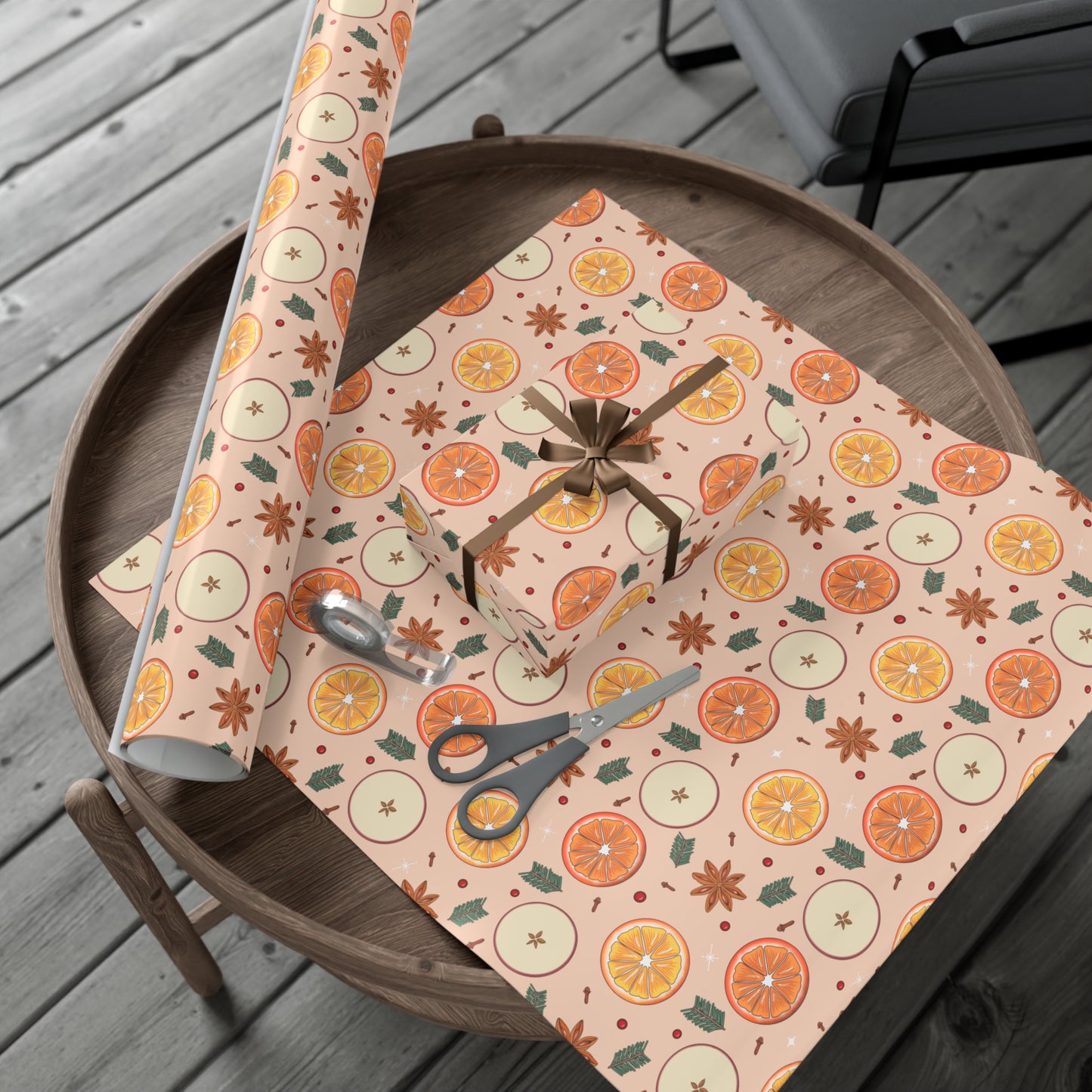 Citrus Spice Artisan Gift Wrap