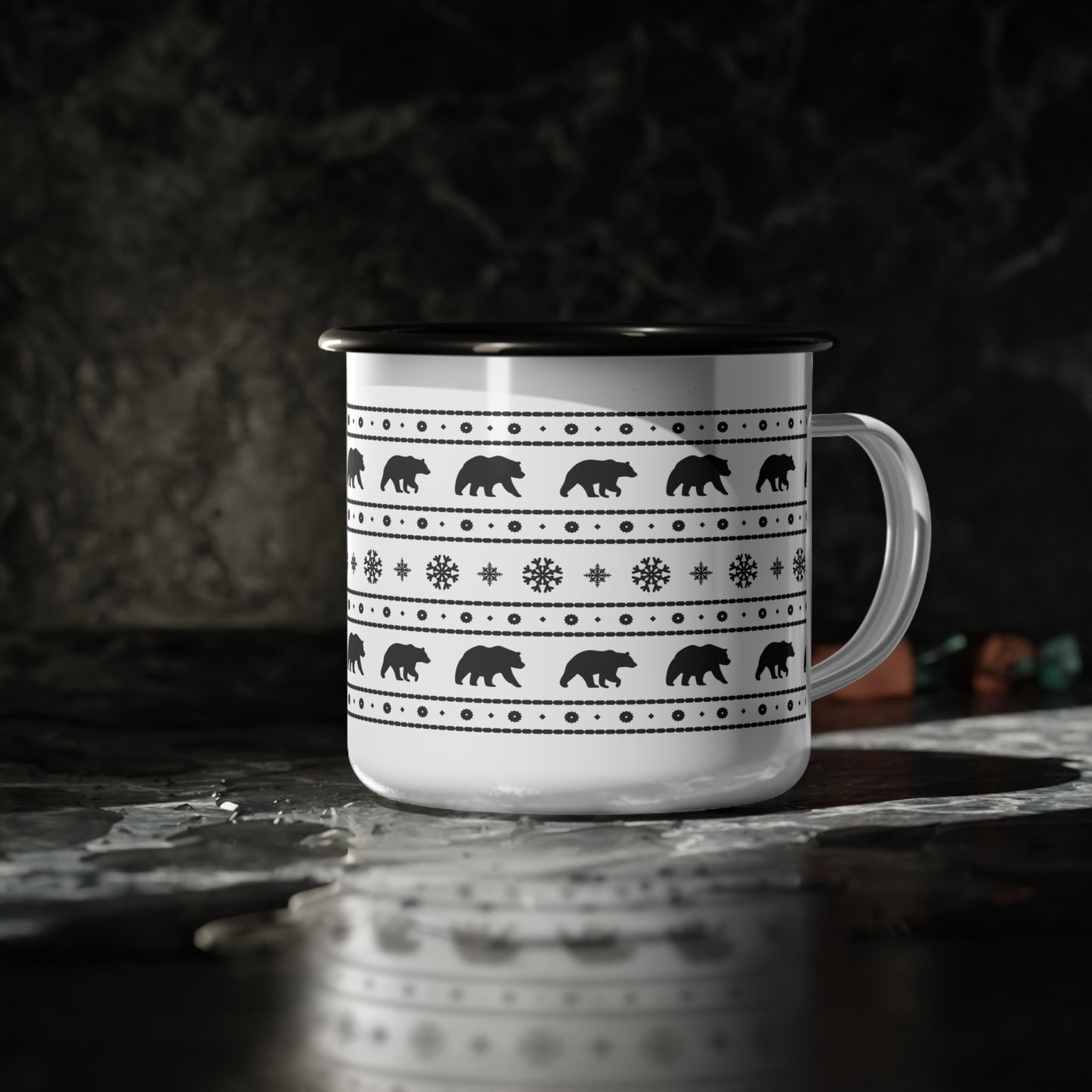 Rustic Bear Camp Cup