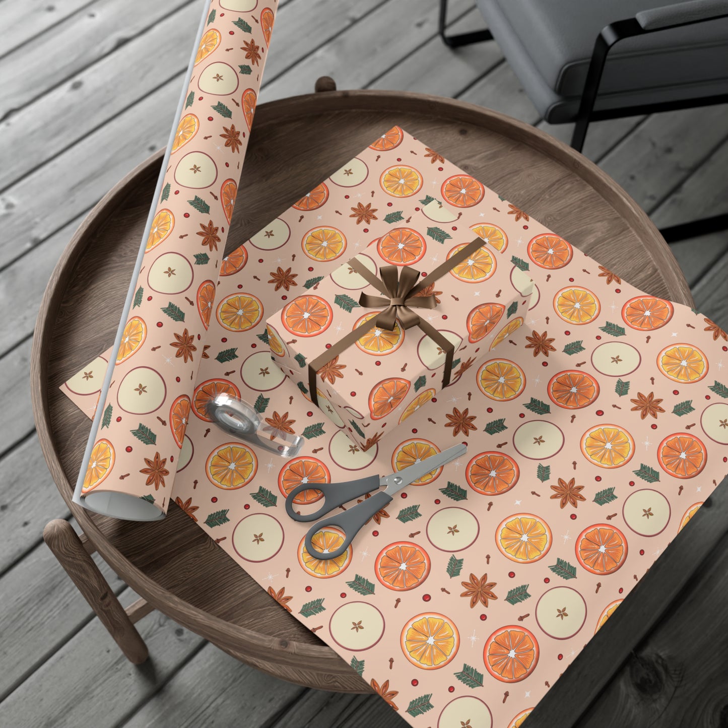 Citrus Spice Artisan Gift Wrap