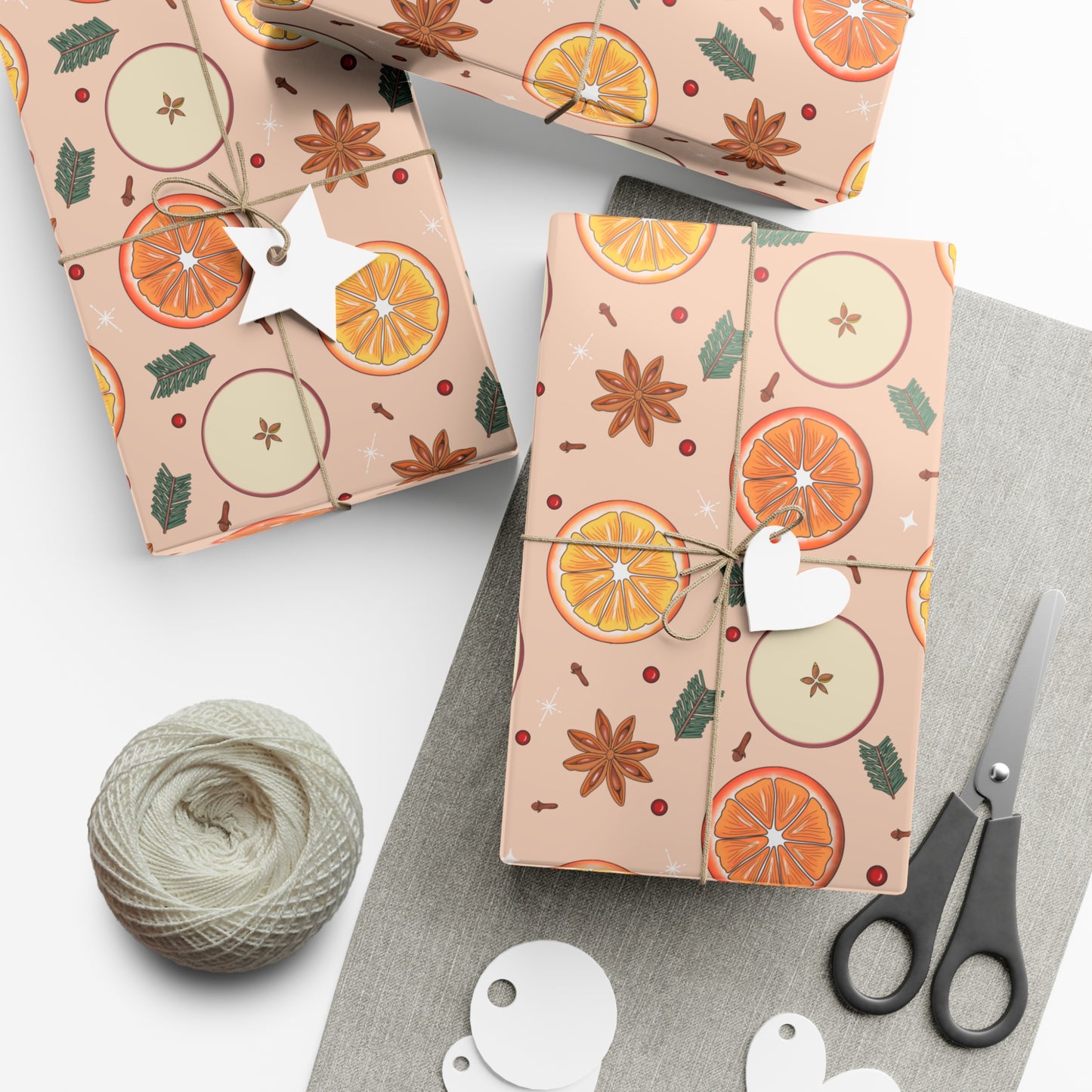 Citrus Spice Artisan Gift Wrap