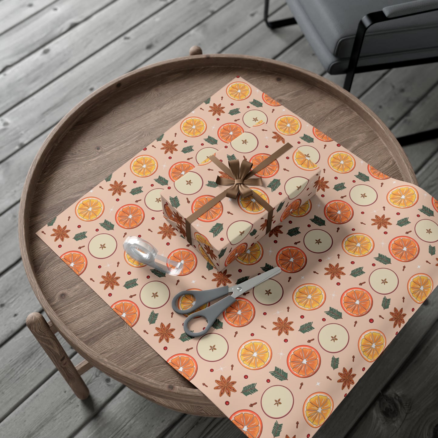 Citrus Spice Artisan Gift Wrap