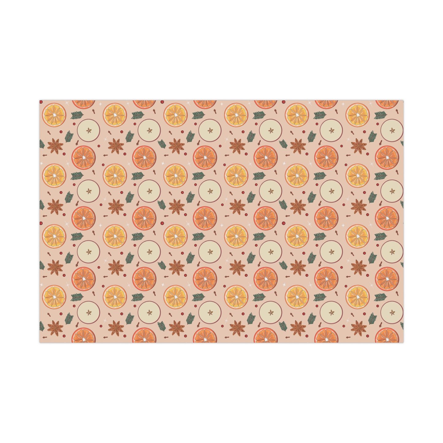 Citrus Spice Artisan Gift Wrap