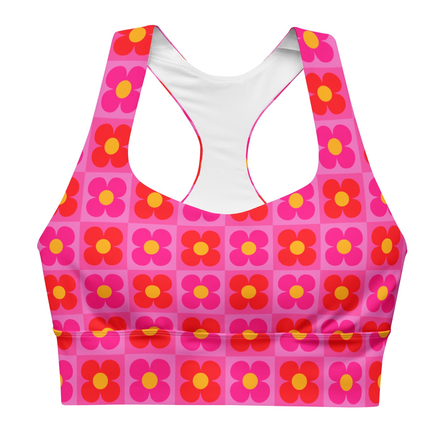 Groovy Long Line Sports Bra